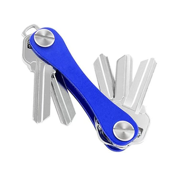 Kompakt Minimalistisk Nyckelhållare och organizer i fickstorlek, EDC Nyckelhållare W Nyckelring Loopdel för bilnyckelbricka Nyckelringstillbehör