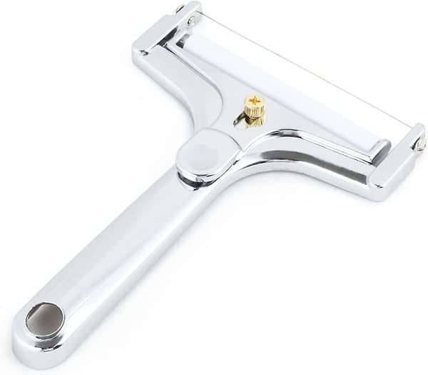 Justerbar ostskärare, 1 reservtråd, silver, medium