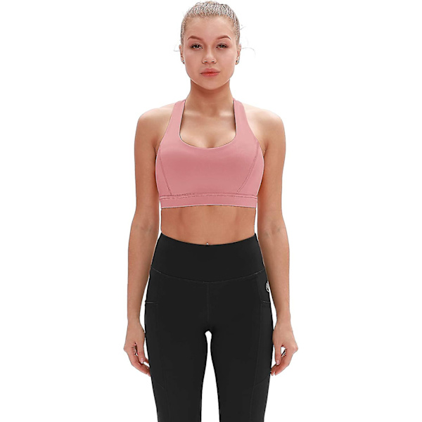 Urheiluliivit naisille treeniin - Fitness, urheilu, juoksuliivit, aktiivivaatteet, joogatoppi Pink L