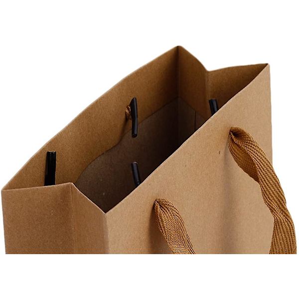 10 Stykker Gaveposer Med Håndtak Gaveposer Kraftpapir Papirposer Papirposer Gave
