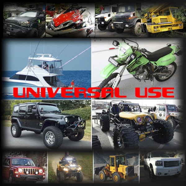 4 Pods LED Rock Lights, Vanntett LED Neon Underglow Lys for Bil Lastebil ATV UTV SUV Offroad Båt Understell Glød Trail Rig Lampe Green