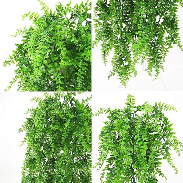 Konstgjorda växter Monstera blad, konstgjorda Monstera murgröna vinstockar hängande 2pcs 85cm Hanging Ivy