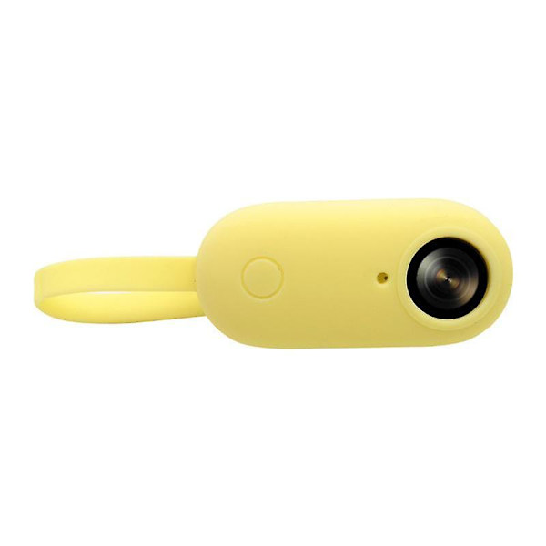 Antifall mjukt silikonfodral för Insta360 GO, bärbart kameraskydd med magnetisk design Yellow