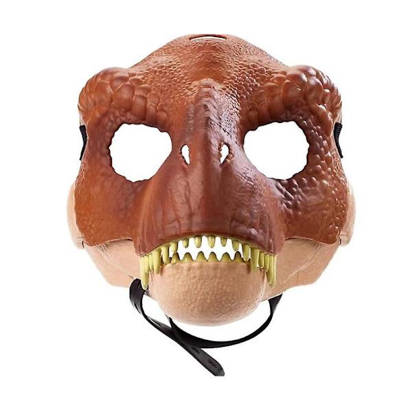 Lasten dinosaurusnaamio, dinosauruslelut avautuvalla liikkuvalla leualla, eläinnaamio red