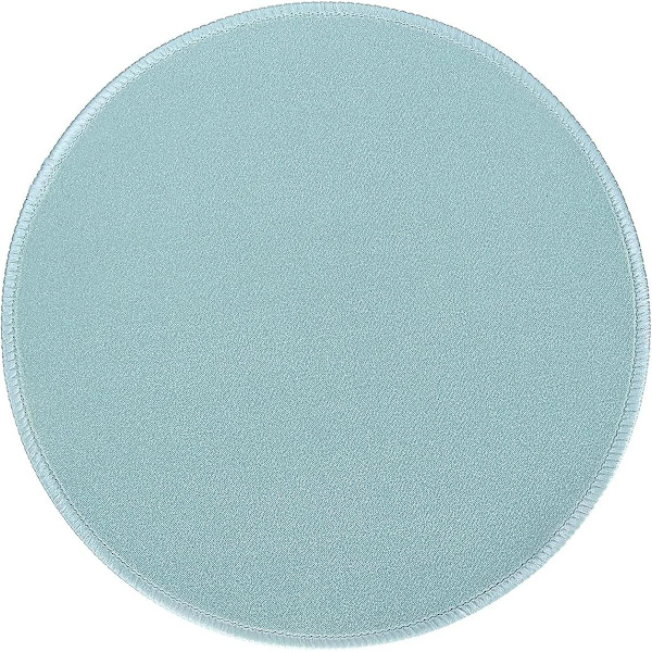 Pelihiirimatto tietokoneelle/kannettavalle 26x21x0,2 cm, näppäimistöalusta, työpöydän alusta Light Blue Round