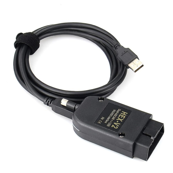 Vag Com 22.3.1 Obd2 Scanner Hex V2 Vagcom Auto Diagnostikverktyg Obd Usb Wi. Hex V2 Vag Usb V22.9  V22.10 Atmega162 Ftdi 5054 V23.3(Fri Frakt) ROJRomanian