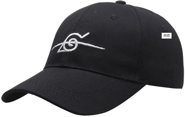 Sett med 2 Caps, Svart One Size