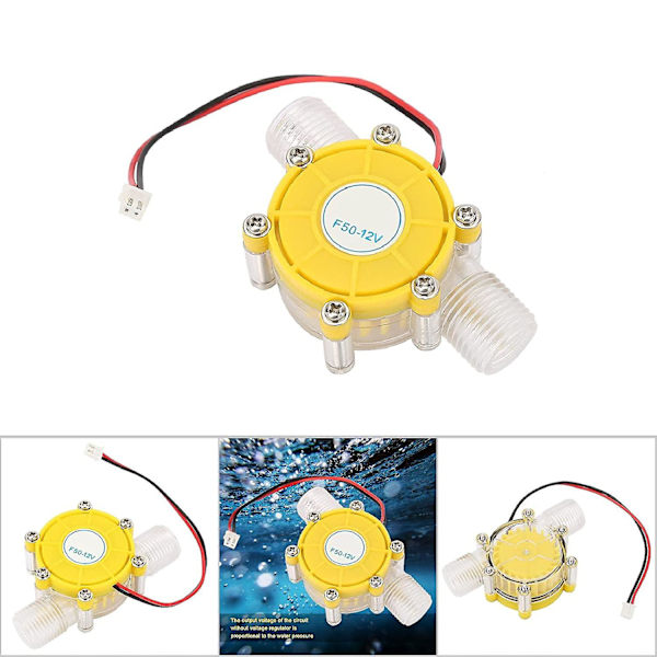 Mikro-hydro DC Pumpe Turbine Vandkraft Energi Generator (12v)