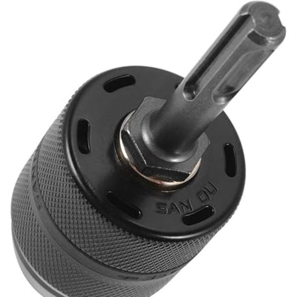Nyckelfri Borrchuckadapter, 2-13mm 1/2-20UNF Fäste Tungt Proffsverktyg med SDS Plus Skaftadapter
