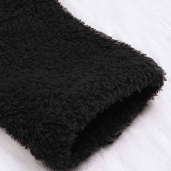 Vinterfrakker til Kvinder Dobbeltsidet Fleece Blanket Hoodie, Dame Cardigans Farveblok Leopard Knap Fuzzy Hættejakker Udsalg, Sød M