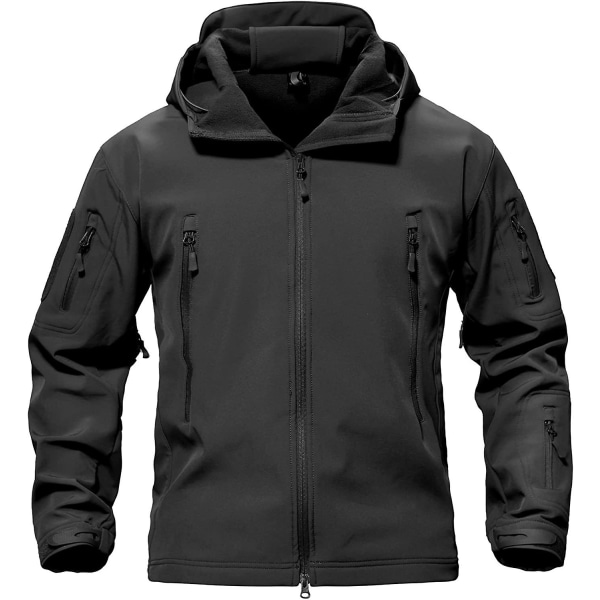 Män Special Ops Military Tactical Soft Shell Jacket Coat M