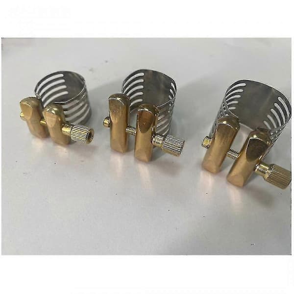 Tenorsaksofon Klemme Instrument Munnstykke Ligatur Klemme Saksofon Hode Klemme Saksofon Del Saksofon Ligatur ZYG
