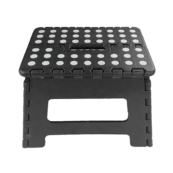 Fällbar köks- eller badrumsstol - Liten fällbar stege - Barnstol - Badrumsstol - Fällbar trappsteg för vuxna och barn - 22 cm höjd - B