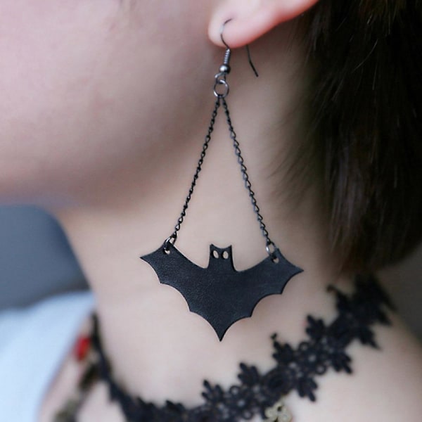 Vintage musta choker-kaulakoru naisille tytöille Halloween-koristeisiin juhlatarvike style 2