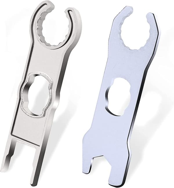 Mc4 solarkontakt frånkopplingsverktyg - Set om 2 (silver)