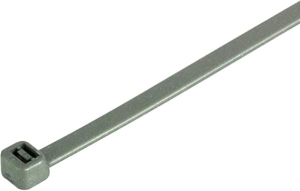 Små lila kabelbindare, 100 mm x 2,5 mm, bulkförpackning med 1000 st, 4u201d premiumnylon Silver 150mmx3.6mm