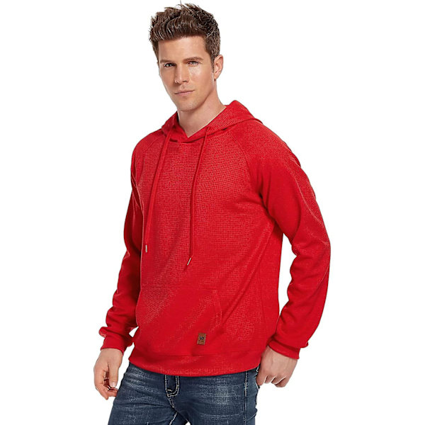 Hettegensere For Ascergery Menn UK Jumpere Pullover Hettegensere Rutete Jacquard Lange Ermer