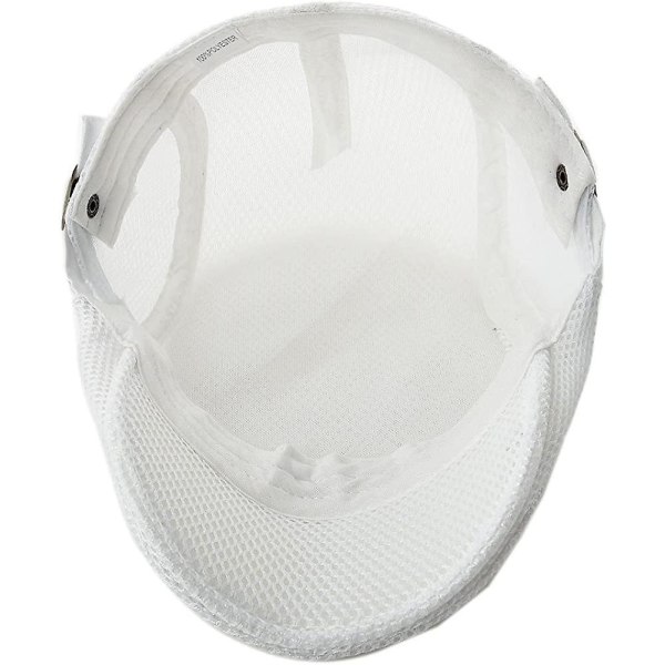 Newsboy Beret Ivy Cap Cabbie Flat Cap Justerbar Herre Pustende Mesh Sommerhatt Acsergery Gave