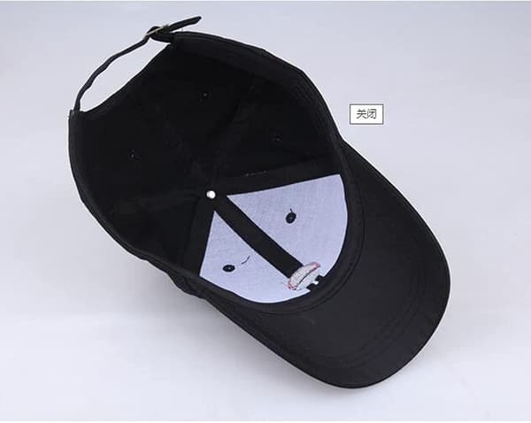 Sett med 2 Caps, Svart One Size