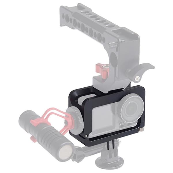 Aluminiumlegering Hus Hul Ramme Case Hus Skall for DJI Osmo Action