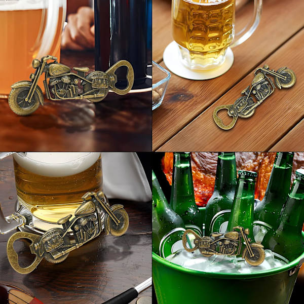 Ölflasköppnare, Motorcykel Ölpresent till Män, Rolig Flasköppnare, Coola Prylar Födelsedagspresent till Mig