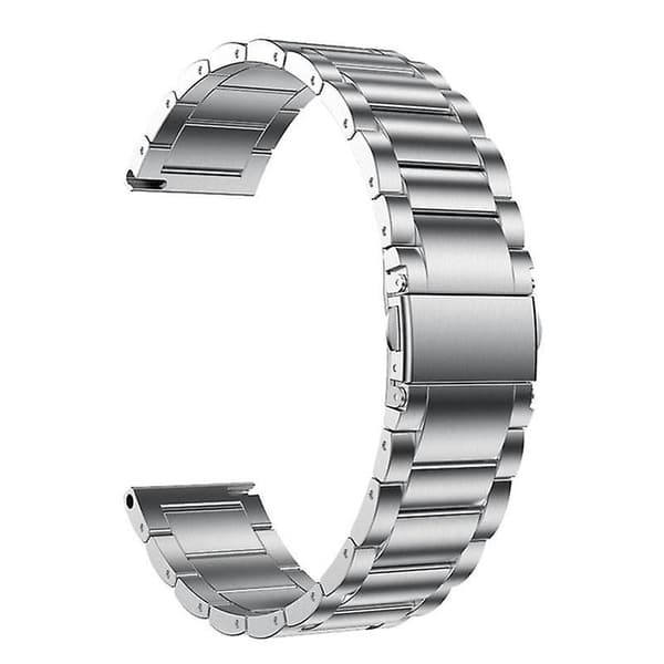 16 mm Quick Release Urrem til Huawei Watch Fit mini/ Watch B3/B6 med Foldespænde Silver