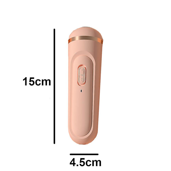 Elektrisk Fodfil til Hård Hud - Genopladeligt Fodspa Kit - til Effektiv Fjernelse af Hård Hud & Glatte Fødder pink