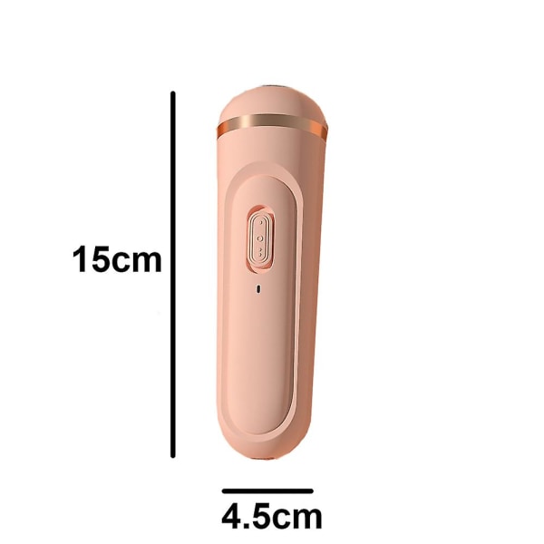 Elektrisk fotfil for hard hud - Oppladbart fotspa-sett - for fjerning av hard hud og glatte føtter pink