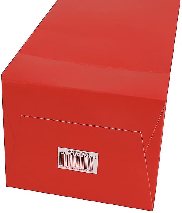 10-pack tjocka presentpåsar i naturmaterial