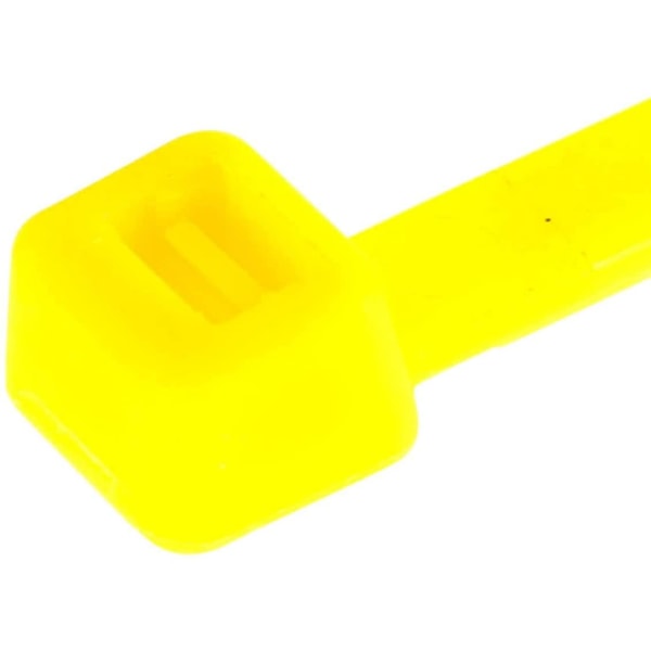 Pienet violetit kaapelisiteet, 100 mm x 2,5 mm, irtopakkaus 1000 kpl, 4\" Premium-nailonia Yellow 150mmx3.6mm