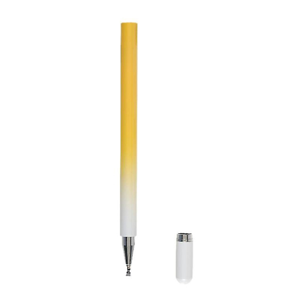 Gradient Passiv Stylus til Telefoner/Tablets Touchskærme 2-i-1 Høj Præcision Magnetisk Stylus Pen Yellow