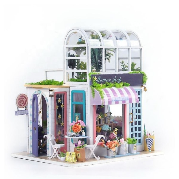 Gör-det-själv Miniatyr Dollhouse Room Kit - Kit Gör-det-själv hantverk Hobbyer för kvinnor/män Presenter för tonåringar Vuxna Heminredning