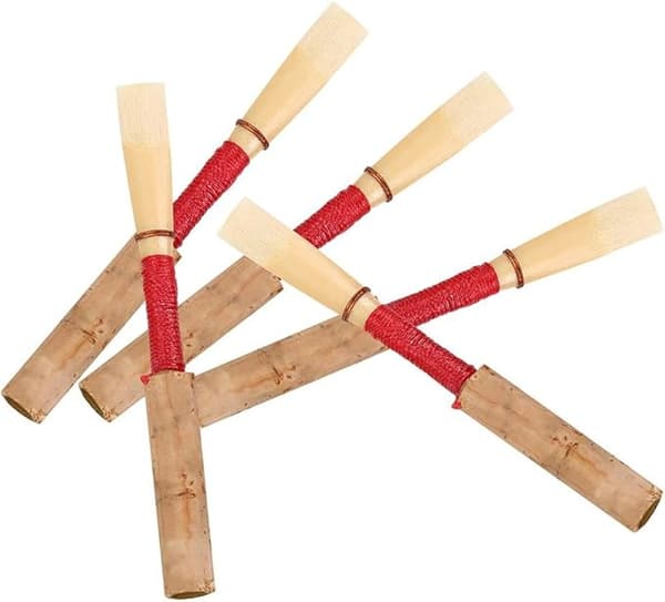 5 st Oboe-rör, Bambu Oboe-rör Medium Styrka Instrumenttillbehör för Börjande Oboist