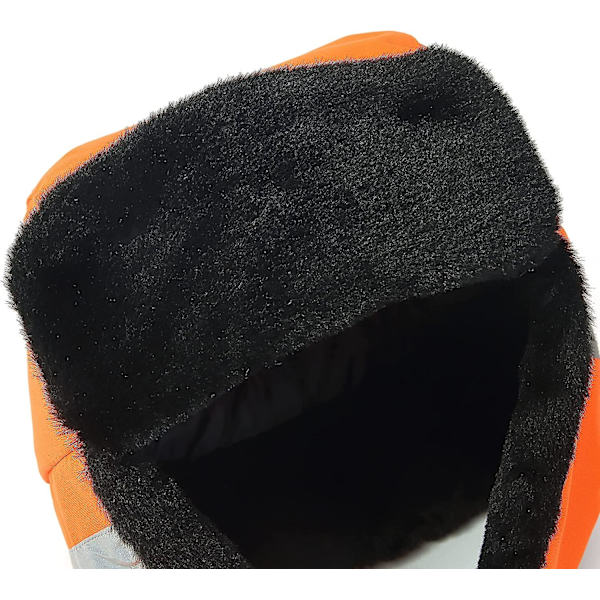 Hög synlighet Viz Håll varm Trapper Bomber Hat Orange