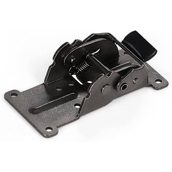 2-pack Fällbara konsoler, Lås förlängningsgångjärn, Fällbara benkonsoler Hårdvara för bord, arbetsbänk, plattform 0 90 180 2 Pcs