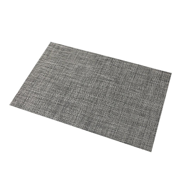 Lämmönkestävät tablettien suojukset, tahroja hylkivät, liukumattomat, pestävät PVC-pöytämatot Black gray