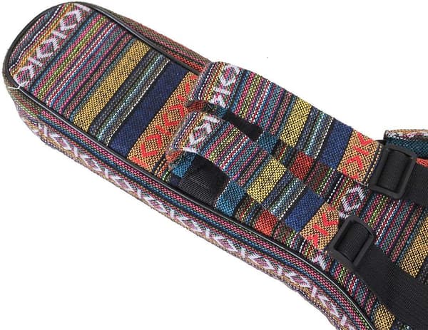 Print Ukulele Taske 10mm Svamp Bærbar Vandtæt