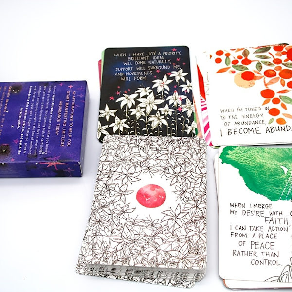 1 set Super Attractor: 52-kort Tarot Oracle Deck av Gabrielle Bernstein