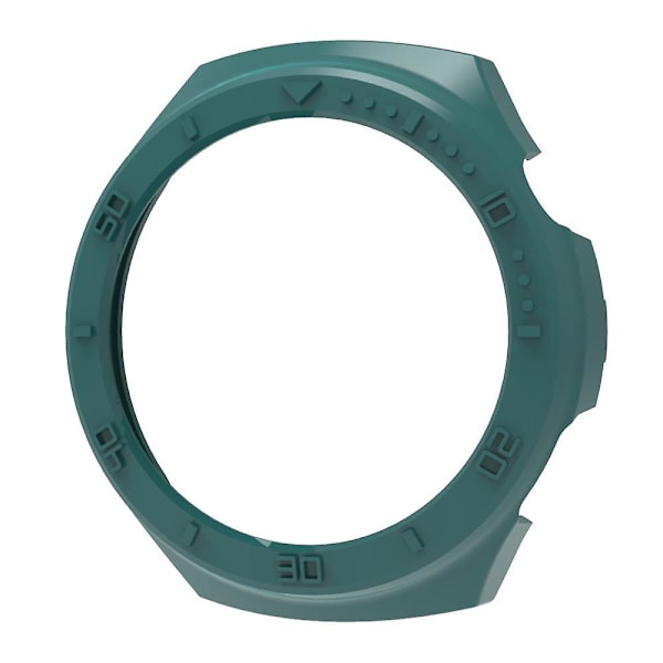 Anti-kollisionsskydd för Huawei Watch 4, PC-hölje, skyddande ram med skala Green