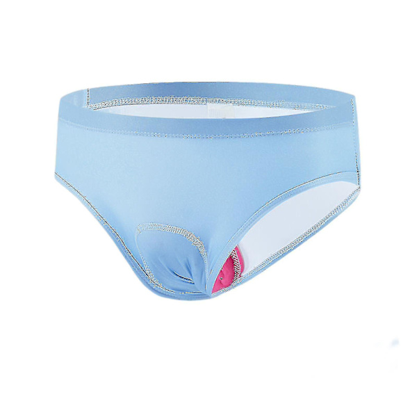 Damcykelunderkläder med 4D-vaddering, cykelshorts, cykelbyxor, cykelunderkläder för kvinnor -gsl-yujia blue M
