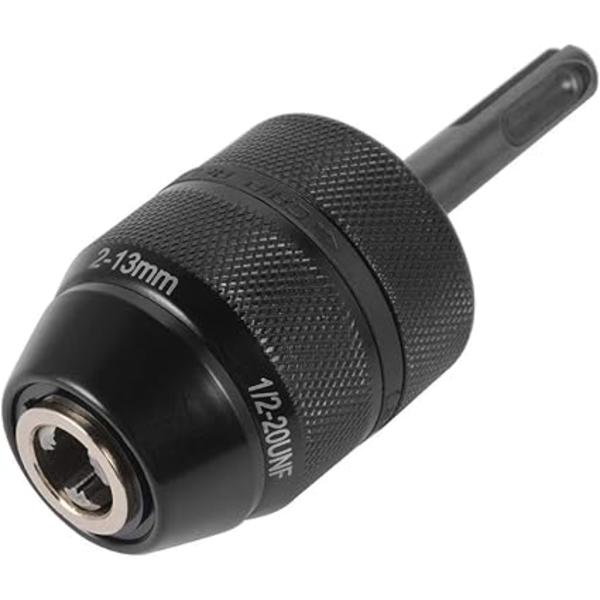 Nyckelfri Borrchuckadapter, 2-13mm 1/2-20UNF Fäste Tungt Proffsverktyg med SDS Plus Skaftadapter