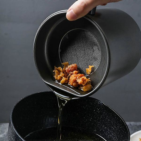 Olie filter pot i rustfrit stål