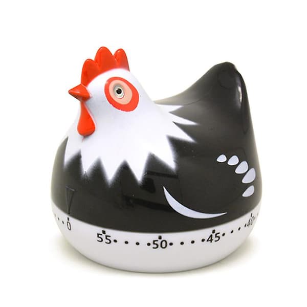 Cartoon Hen Kök Timer. Detta är mekanisk timer, klocka högt larm räknare.