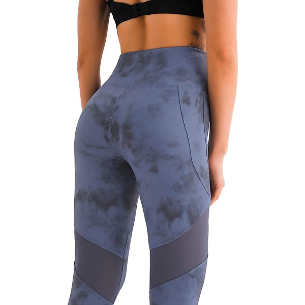 Mesh Leggings, ogenomskinliga Sport Leggings Leggings Med fickor För Sport Style 12