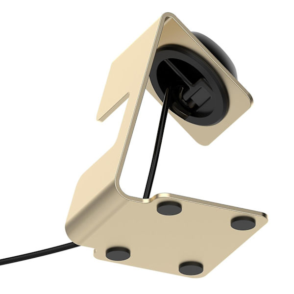 For Xiaomi Smart Band 8 Klokke Laderholder Metall Smartklokke Laderstativ (uten Lader) Gold