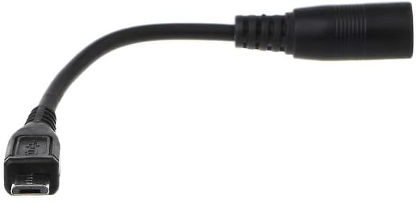 5,5 X 2,1 mm DC Hun Til Micro USB Han Adapterkabel