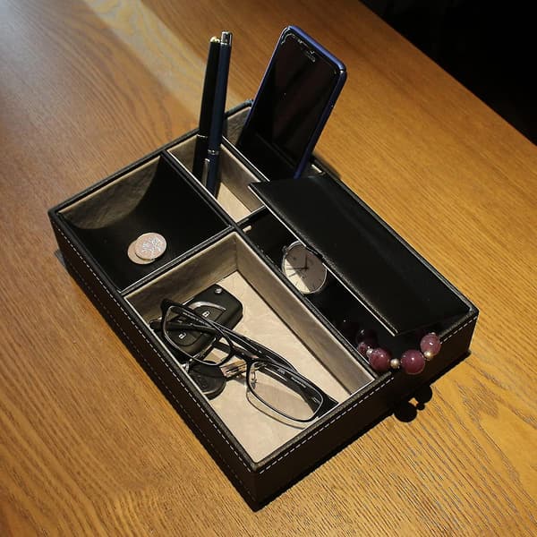 Artmusekits konstläderbricka, herrkläder topporganisatör