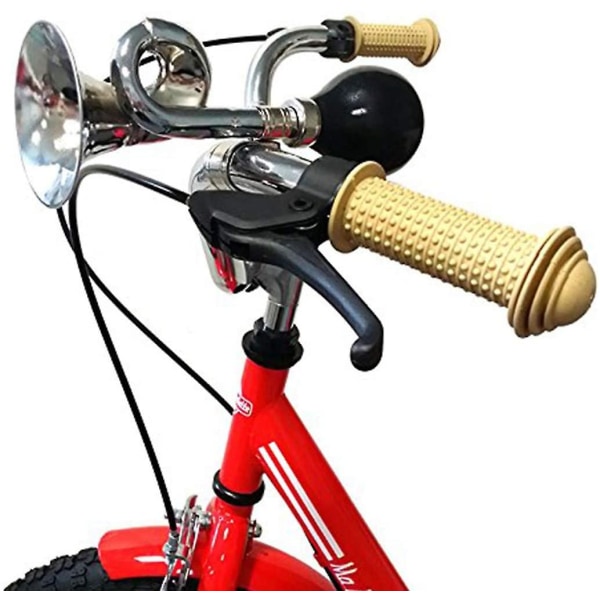 Cykelhorn Kulhorn Classic Blade Bike Mountainbikehorn Cykelstolpshorn Vintage förkromad metallhorn inomhushorn med justerbar