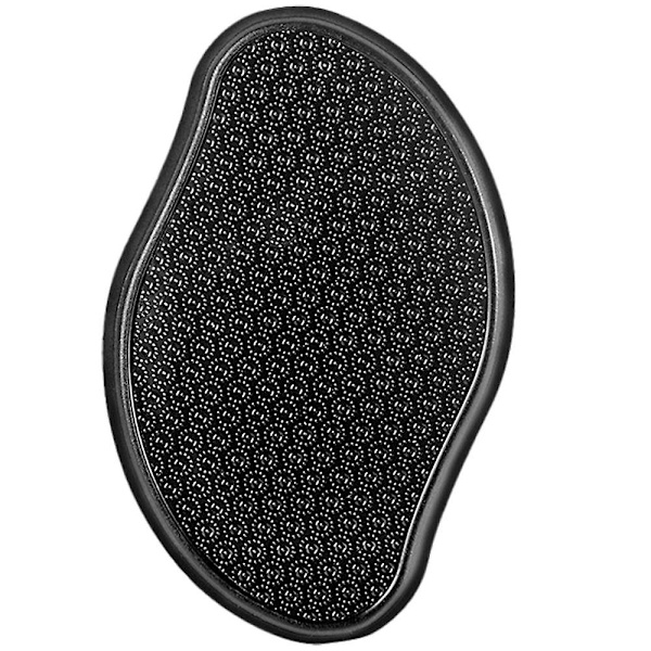 Glasfodfil Callus Remover, Fodbuffer Brusepedikyrværktøj til Mænd, Kvinder, Blød Fodpleje Black*Black Diamond GlassCraft