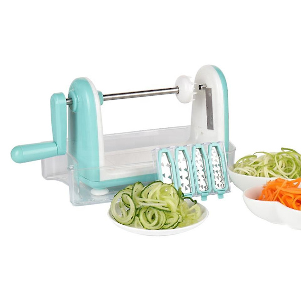 Spaghetti Spiralizer for Zucchini Noodle Maker - Grønnsakskutterblader for grønnsaksnudler og krøllete chips